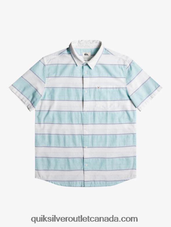 CA Quiksilver Men Prime Time Short Sleeve Shirt white prime time TX4R21621