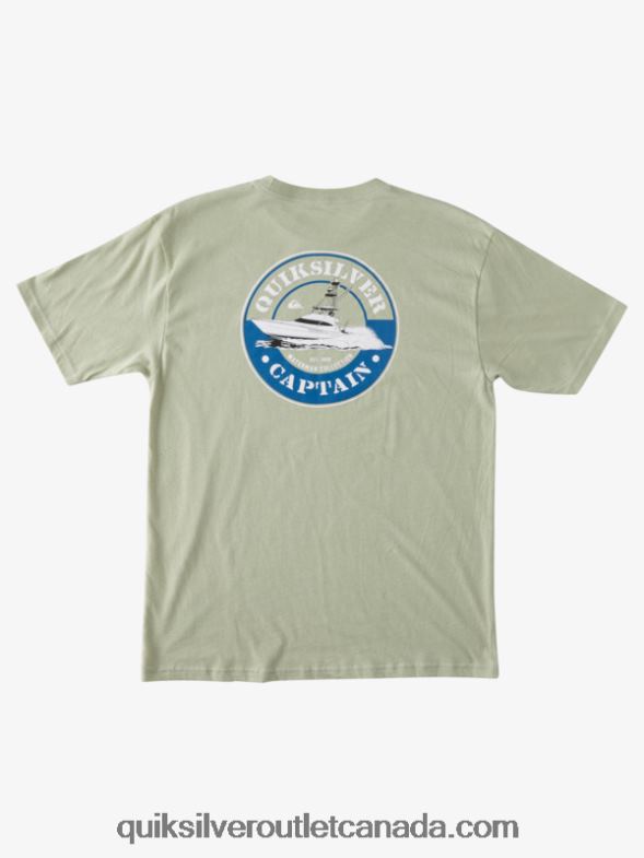CA Quiksilver Men W Captains Journey T-Shirt tea TX4R21373