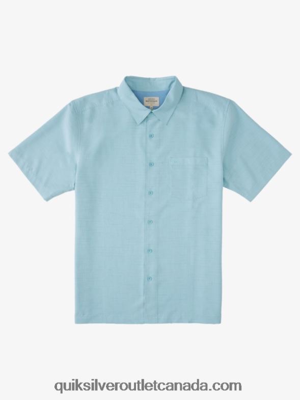CA Quiksilver Men Waterman Centinela Premium Anti-Wrinkle Shirt aquatic centinella TX4R21309