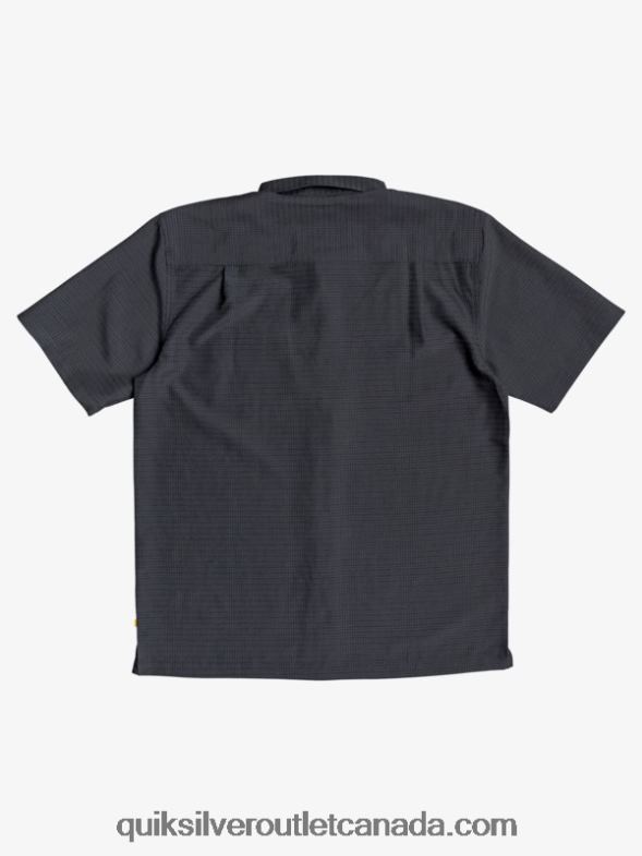 CA Quiksilver Men Waterman Centinela Premium Anti-Wrinkle Shirt black centinella TX4R21303