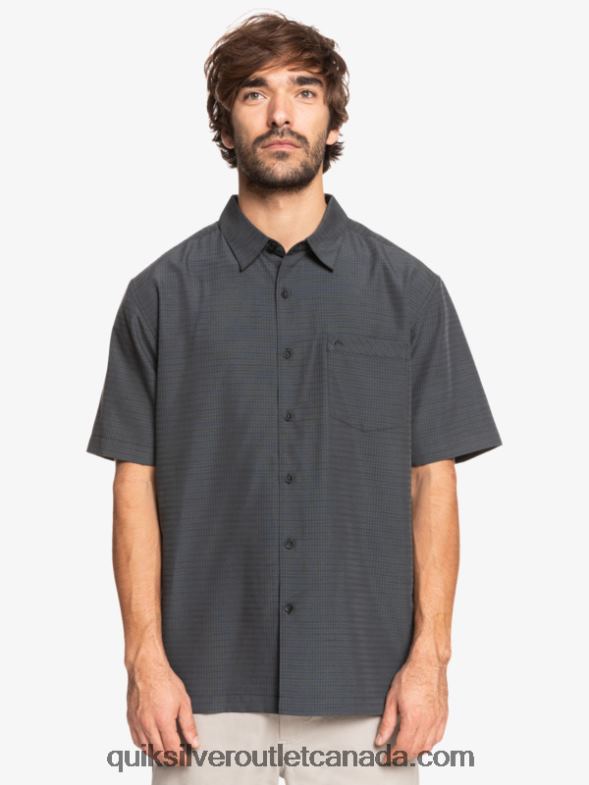 CA Quiksilver Men Waterman Centinela Premium Anti-Wrinkle Shirt black centinella TX4R21303