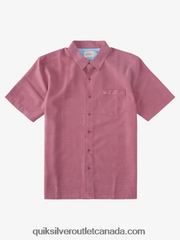 CA Quiksilver Men Waterman Centinela Premium Anti-Wrinkle Shirt mellow mauve centinella TX4R21302