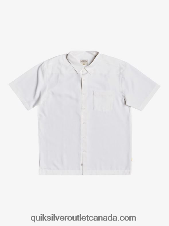 CA Quiksilver Men Waterman Centinela Premium Anti-Wrinkle Shirt white centinella TX4R21300