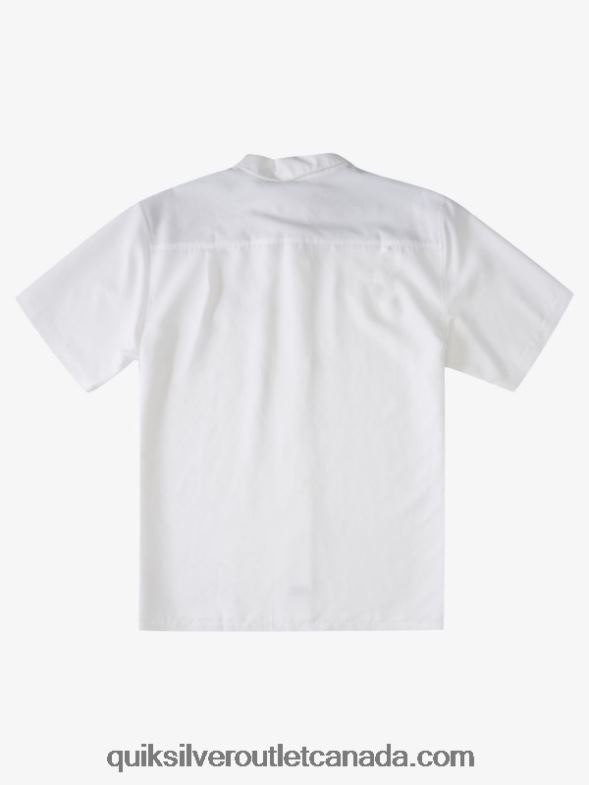 CA Quiksilver Men Waterman Centinela Premium Anti-Wrinkle Shirt white centinella TX4R21300