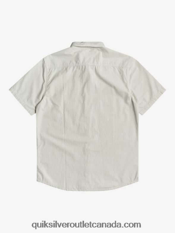 CA Quiksilver Men Winfall Short Sleeve Shirt desert sage TX4R2383