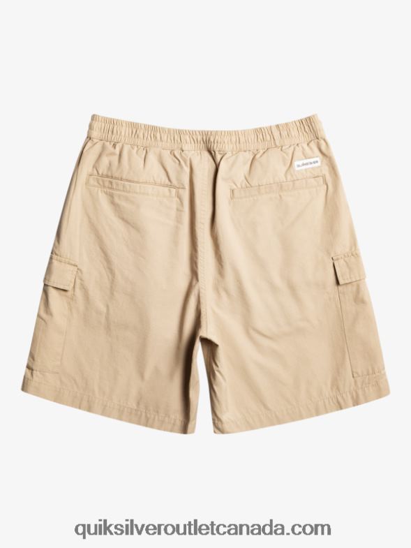 CA Quiksilver Men Cargo Taxer Elastic Waist 19 Shorts plage TX4R21009