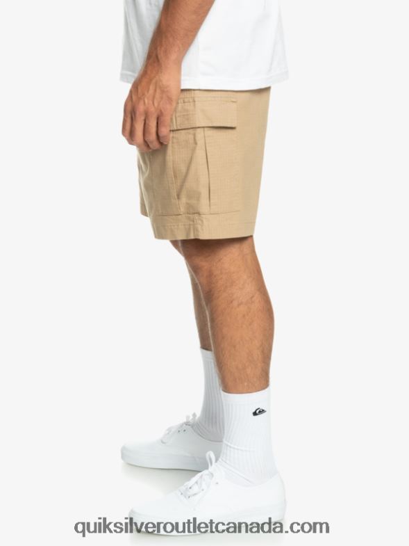 CA Quiksilver Men Cargo Taxer Elastic Waist 19 Shorts plage TX4R21009