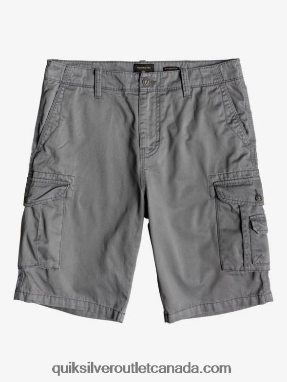 CA Quiksilver Men Crucial Battle 21 Cargo Shorts quiet shade TX4R21525