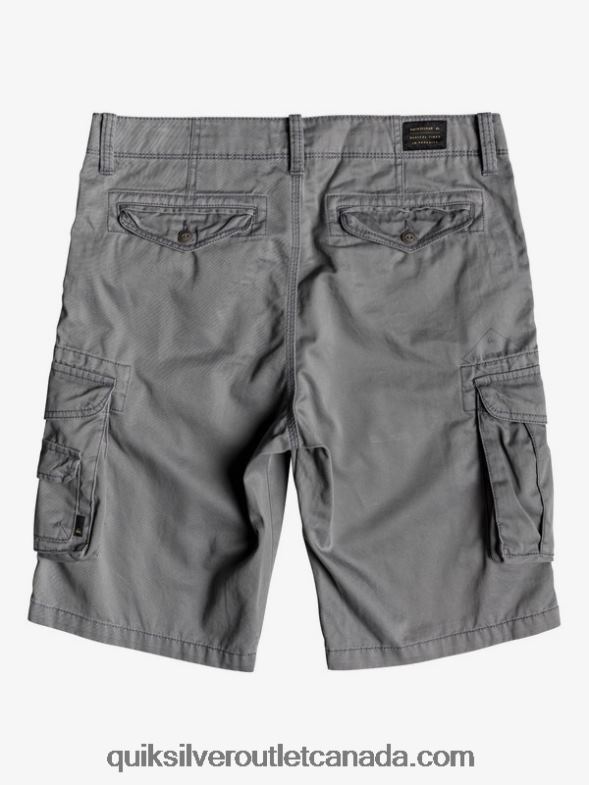 CA Quiksilver Men Crucial Battle 21 Cargo Shorts quiet shade TX4R21525