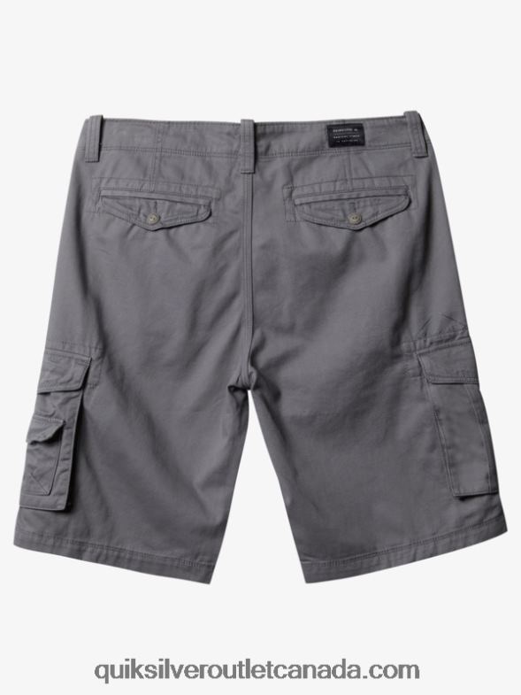 CA Quiksilver Men Crucial Battle 21 Cargo Shorts quiet shade TX4R21525