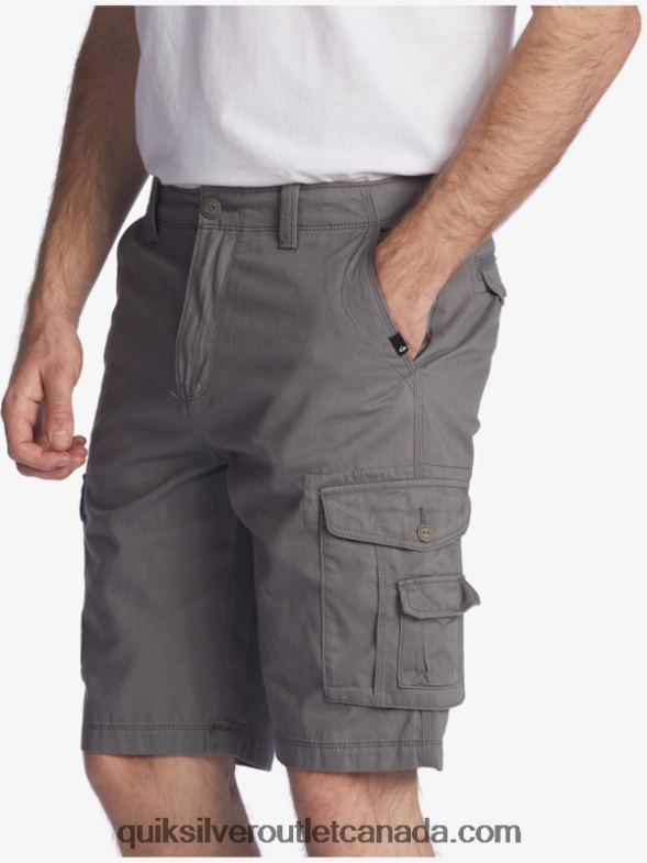 CA Quiksilver Men Crucial Battle 21 Cargo Shorts quiet shade TX4R21525