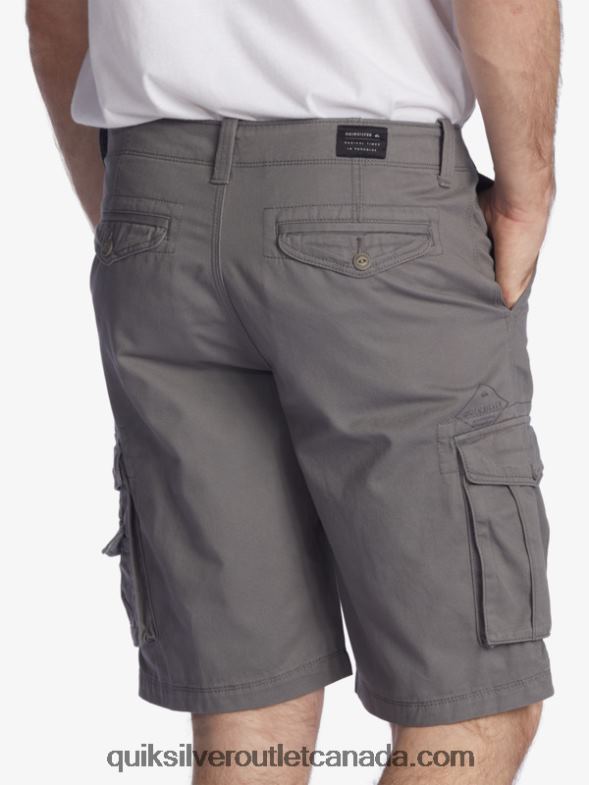 CA Quiksilver Men Crucial Battle 21 Cargo Shorts quiet shade TX4R21525