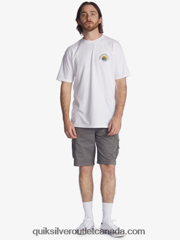 CA Quiksilver Men Crucial Battle 21 Cargo Shorts quiet shade TX4R21525