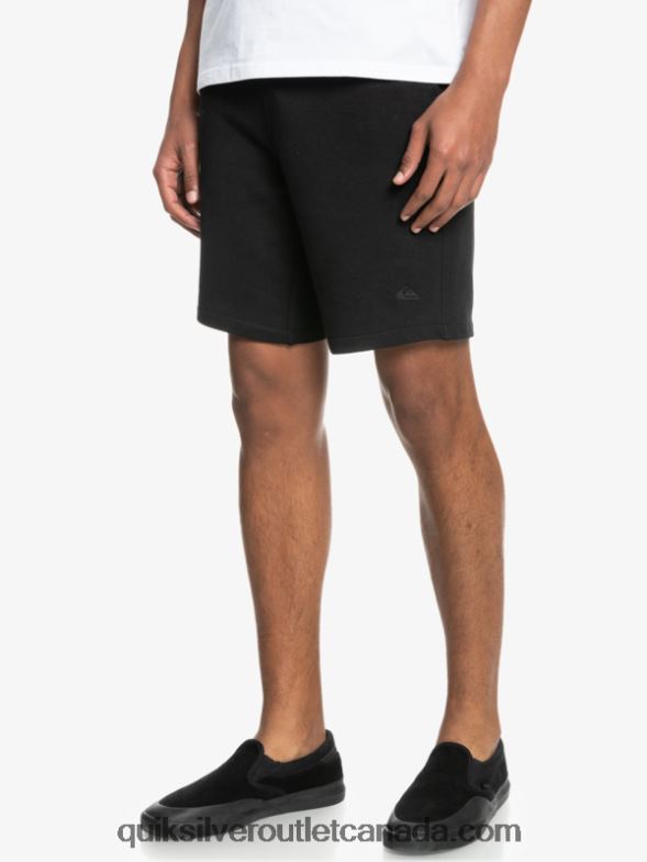 CA Quiksilver Men Essentials 19 Organic Sweatshorts black TX4R21660