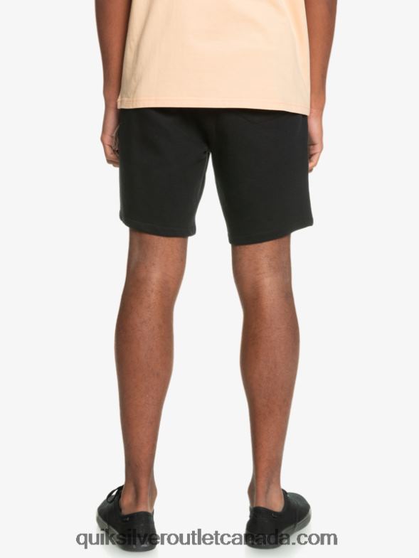CA Quiksilver Men Essentials 19 Organic Sweatshorts black TX4R21660