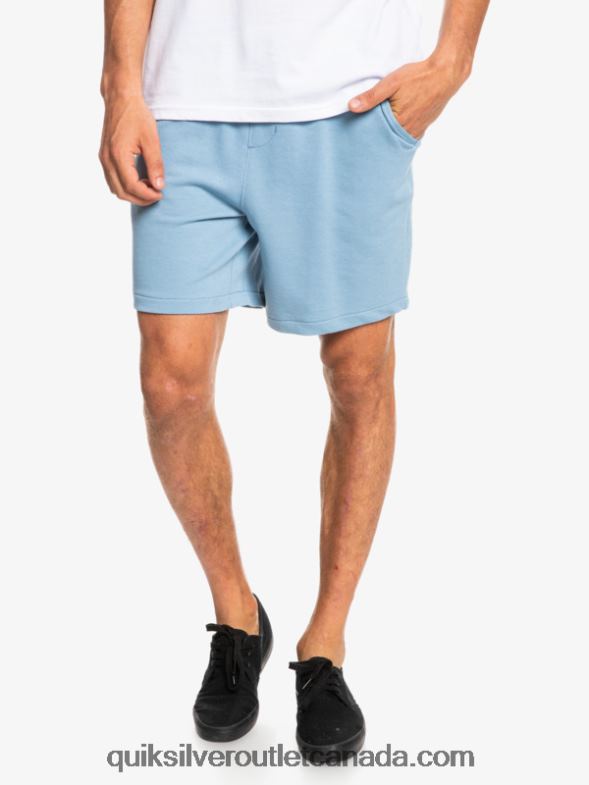 CA Quiksilver Men Essentials 19 Organic Sweatshorts faded denim TX4R21661