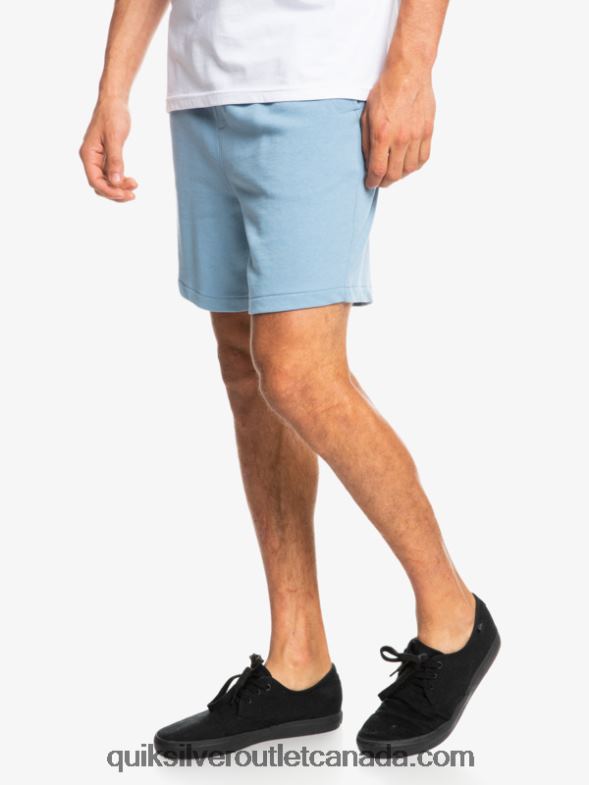 CA Quiksilver Men Essentials 19 Organic Sweatshorts faded denim TX4R21661