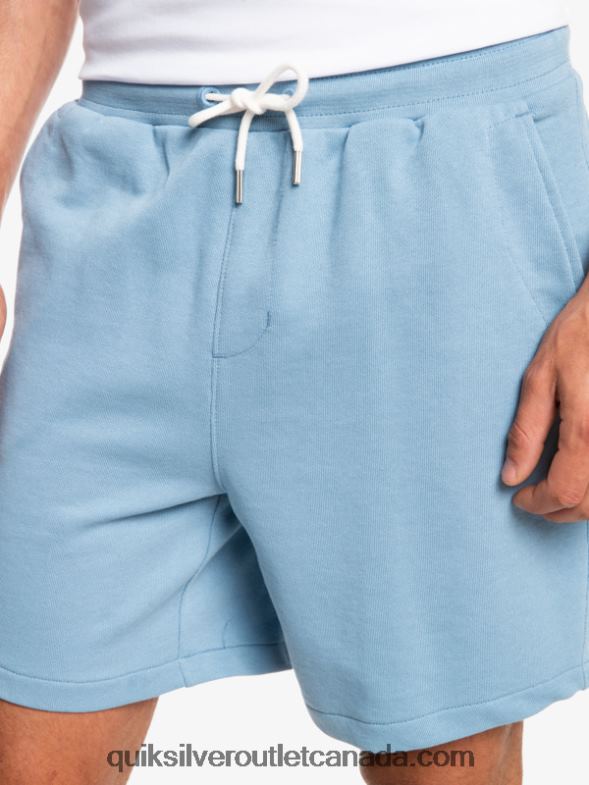 CA Quiksilver Men Essentials 19 Organic Sweatshorts faded denim TX4R21661