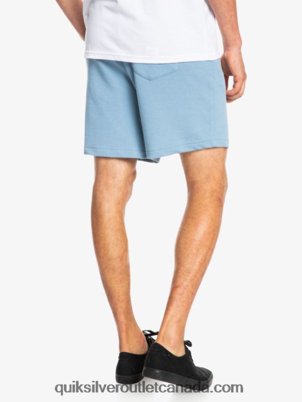 CA Quiksilver Men Essentials 19 Organic Sweatshorts faded denim TX4R21661