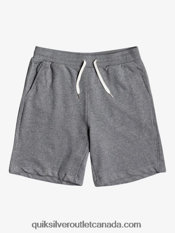 CA Quiksilver Men Essentials 19 Organic Sweatshorts light grey heather TX4R21659