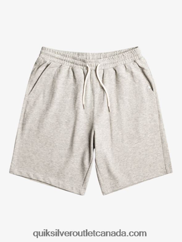 CA Quiksilver Men Essentials Sweat Shorts light grey heather TX4R21272