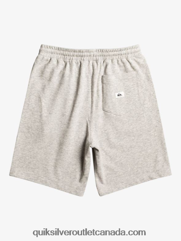 CA Quiksilver Men Essentials Sweat Shorts light grey heather TX4R21272