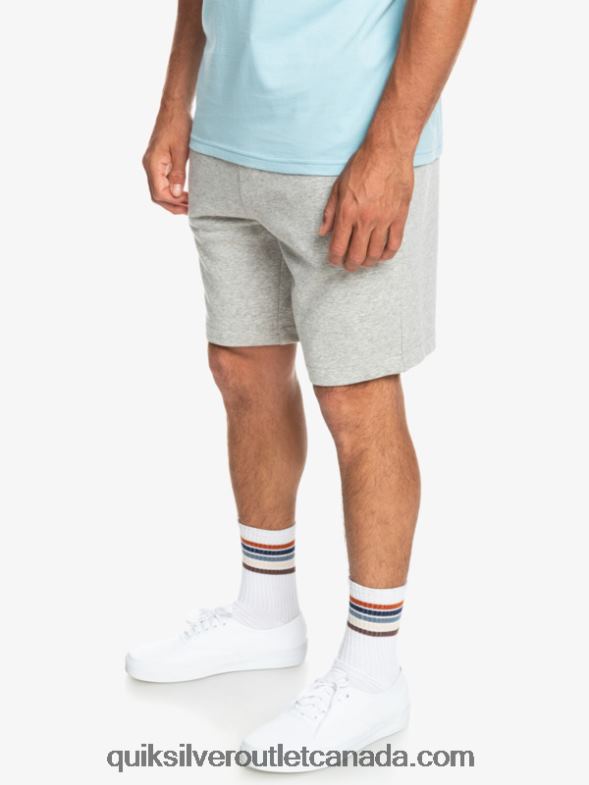 CA Quiksilver Men Essentials Sweat Shorts light grey heather TX4R21272
