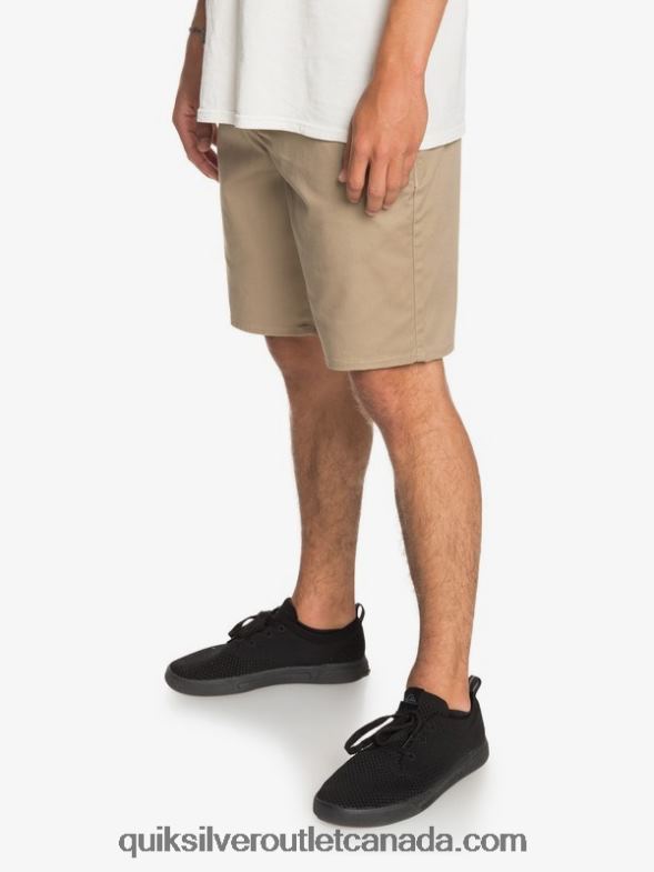 CA Quiksilver Men Everyday Union Stretch 20 Chino Pocket Shorts elmwood TX4R21315