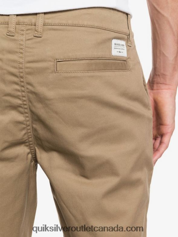 CA Quiksilver Men Everyday Union Stretch 20 Chino Pocket Shorts elmwood TX4R21315
