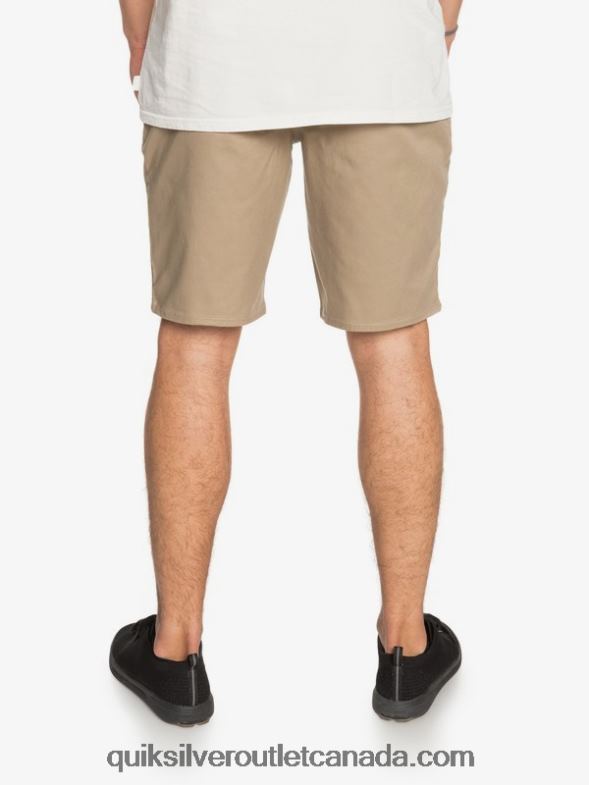 CA Quiksilver Men Everyday Union Stretch 20 Chino Pocket Shorts elmwood TX4R21315