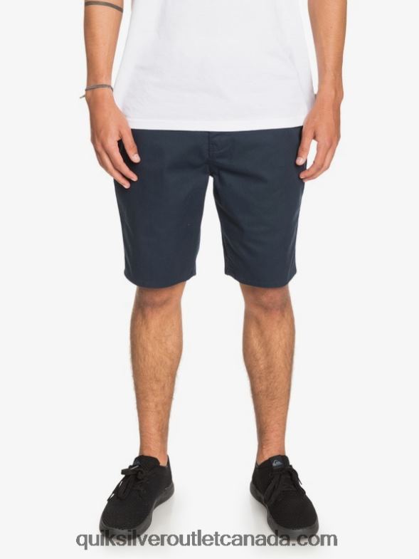 CA Quiksilver Men Everyday Union Stretch 20 Chino Pocket Shorts navy blazer TX4R21316