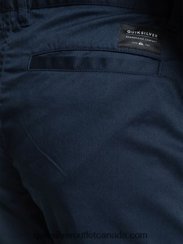 CA Quiksilver Men Everyday Union Stretch 20 Chino Pocket Shorts navy blazer TX4R21316
