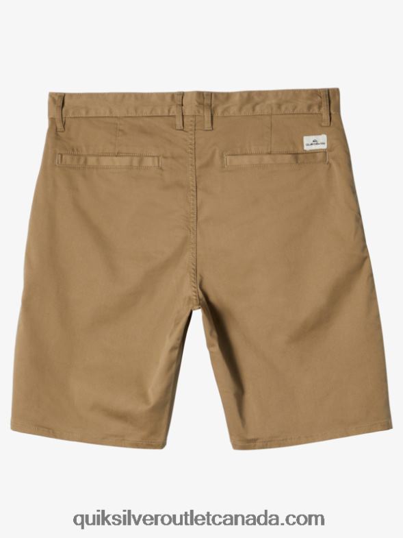 CA Quiksilver Men Everyday Union Stretch Chino 20 Shorts elmwood TX4R2854