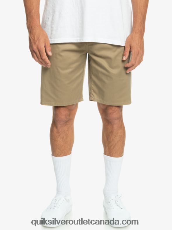CA Quiksilver Men Everyday Union Stretch Chino 20 Shorts elmwood TX4R2854
