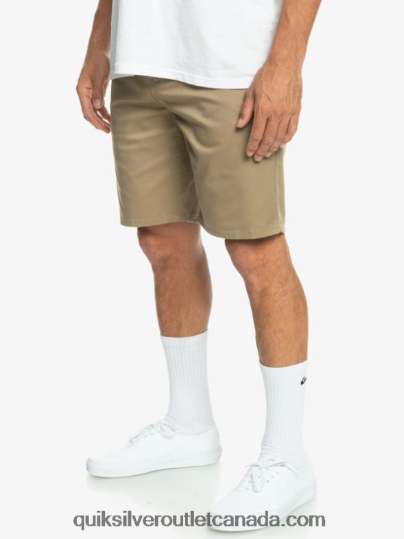 CA Quiksilver Men Everyday Union Stretch Chino 20 Shorts elmwood TX4R2854