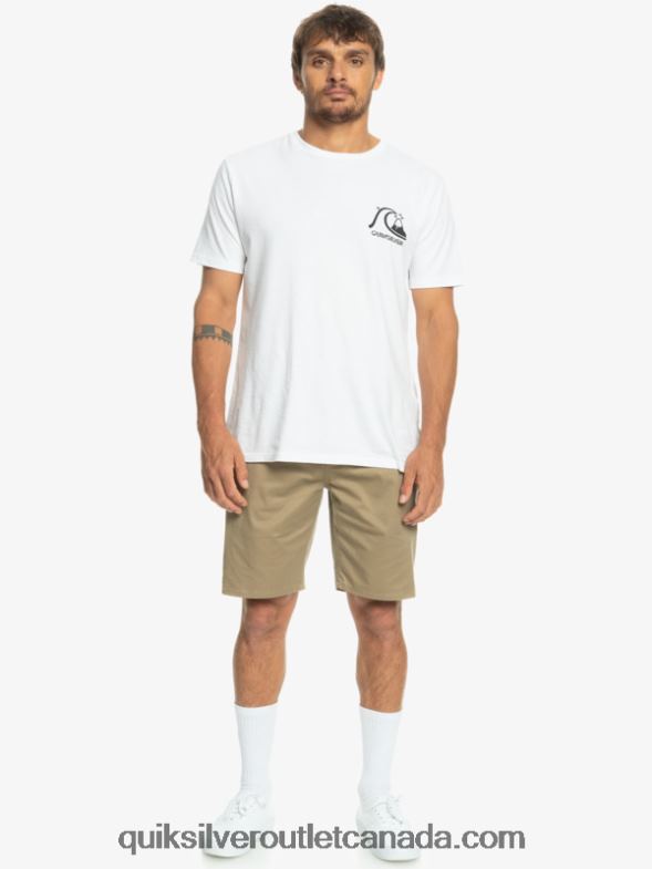 CA Quiksilver Men Everyday Union Stretch Chino 20 Shorts elmwood TX4R2854