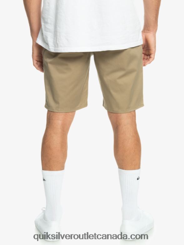 CA Quiksilver Men Everyday Union Stretch Chino 20 Shorts elmwood TX4R2854