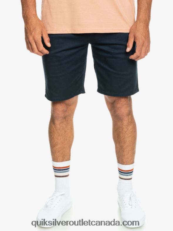 CA Quiksilver Men Everyday Union Stretch Chino 20 Shorts navy blazer TX4R2857