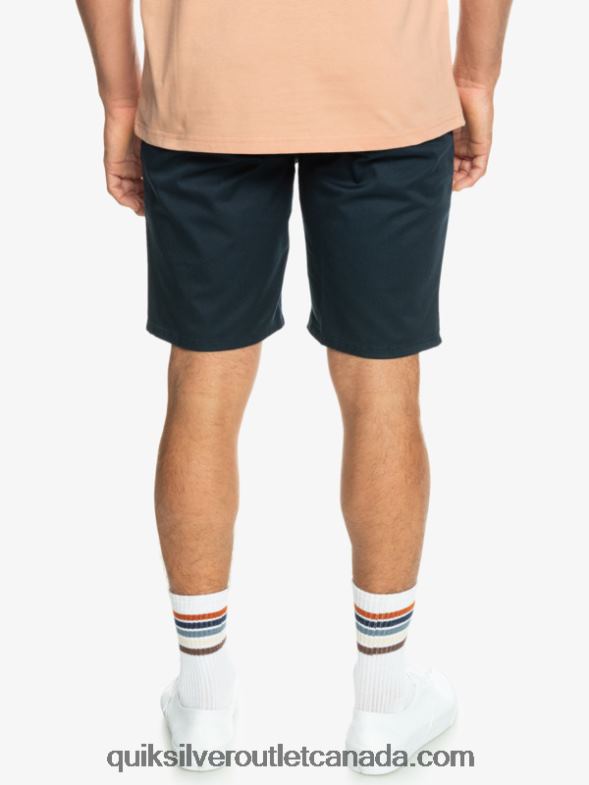 CA Quiksilver Men Everyday Union Stretch Chino 20 Shorts navy blazer TX4R2857