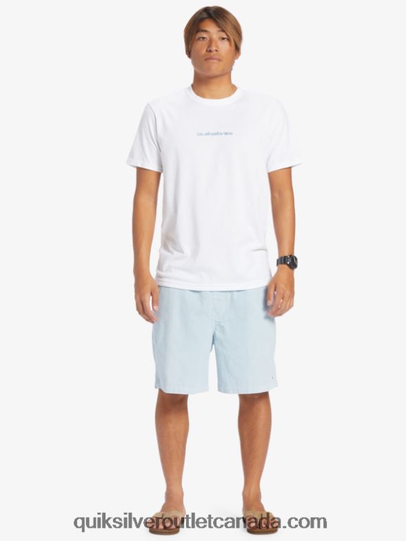 CA Quiksilver Men Taxer Cord Shorts celestial blue TX4R2361
