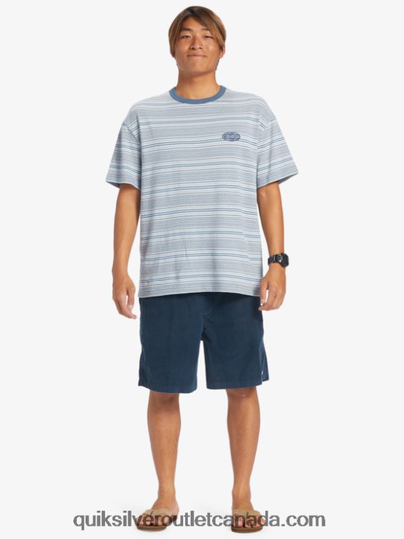 CA Quiksilver Men Taxer Cord Shorts midnight navy TX4R2362