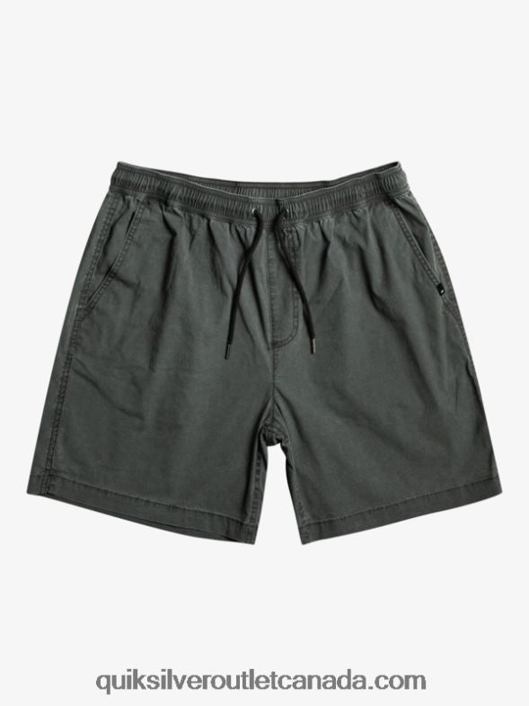 CA Quiksilver Men Taxer Elasticized Shorts black TX4R2321