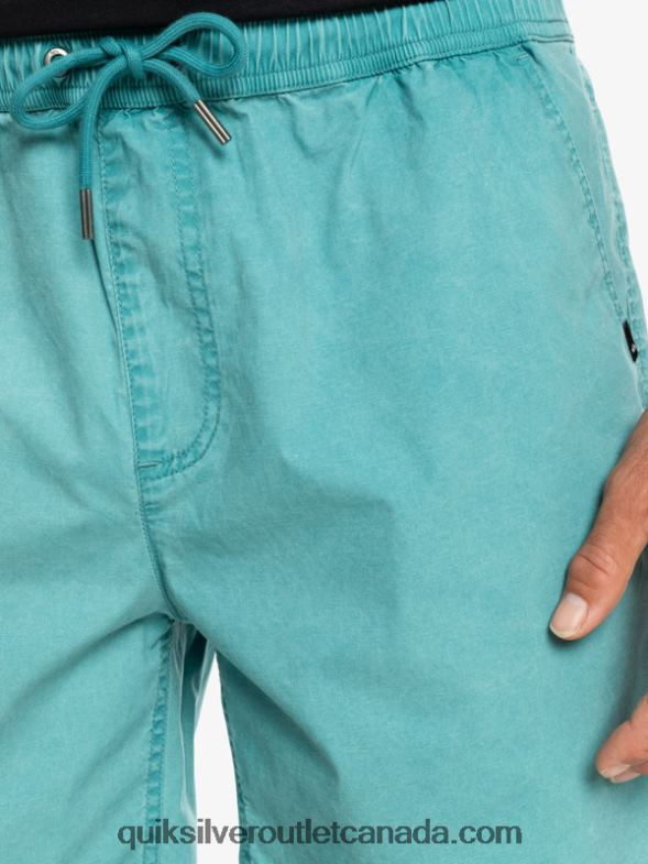 CA Quiksilver Men Taxer Elasticized Shorts brittany blue TX4R2325