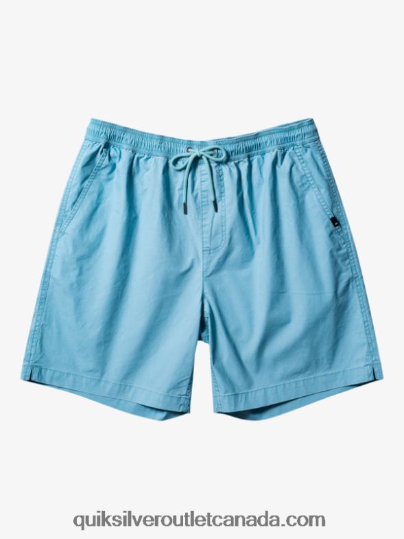 CA Quiksilver Men Taxer Elasticized Shorts cameo blue TX4R2319