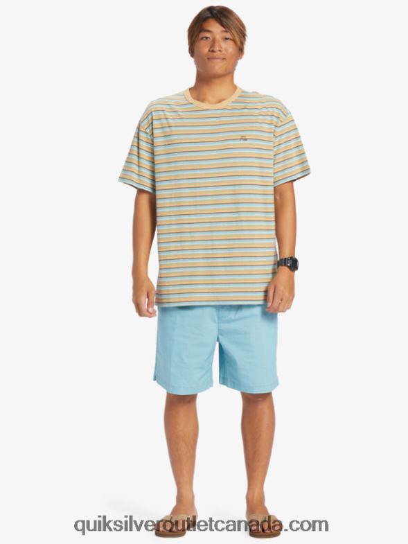 CA Quiksilver Men Taxer Elasticized Shorts cameo blue TX4R2319