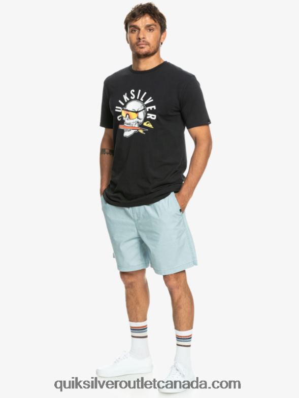 CA Quiksilver Men Taxer Elasticized Shorts celestial blue TX4R2324