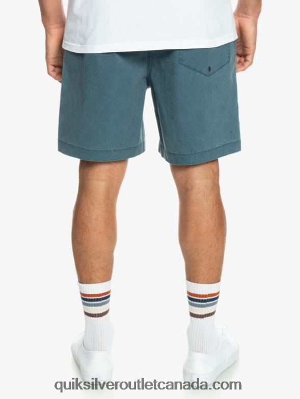 CA Quiksilver Men Taxer Elasticized Shorts midnight navy TX4R2323