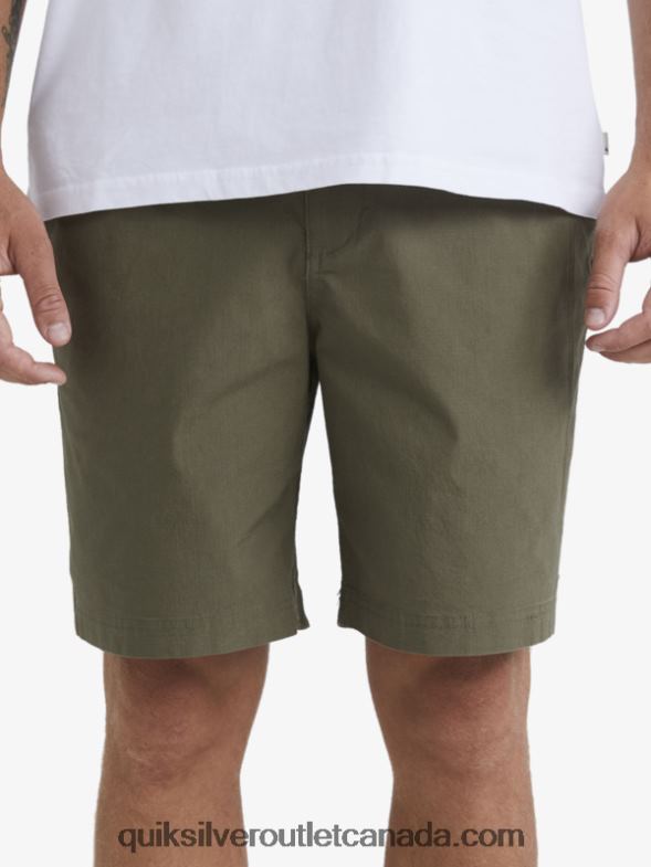CA Quiksilver Men Waterman After Surf Shorts dusty olive TX4R21579