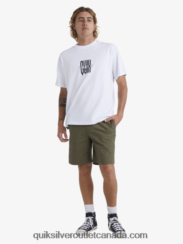 CA Quiksilver Men Waterman After Surf Shorts dusty olive TX4R21579