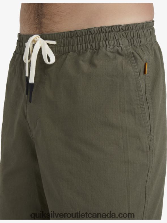 CA Quiksilver Men Waterman After Surf Shorts dusty olive TX4R21579